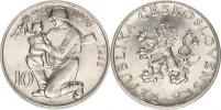 10 Kčs 1955 - 10. výr. osvobození