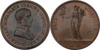 Andrieu - AE medaile na mír v Luneville 1801 - poprsí