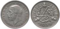 3 Pence 1935
