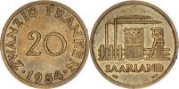 20 Franken 1954       KM 2      "R"