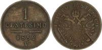 1 Centesimo 1852 V_vada ve střížku Rv.