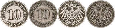10 Pfennig 1896 J