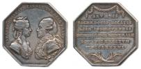 Nesign. - medaile na založení semináře v Lovani v r.1786