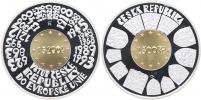 2500 Koruna 2004 - vstup ČR do  EU_orig.etue + kapsle + certifikát