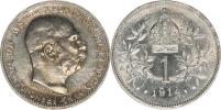 1 Koruna 1914 b.zn.         "sbírková"_tém.