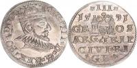 III groš 1591
