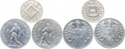 1/2 Schilling 1925 (Ag); +1 Schilling 1946