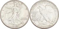 1/2 Dolar 1943 D - stojící Liberty