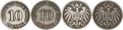 10 Pfennig 1896 J