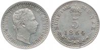 5 Krejcar 1864 A