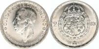 2 Kronor 1946 TS        KM 815     Ag 400  14 g