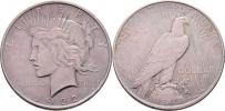 Dolar 1922 D - Mírový