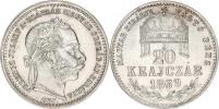 20 kr. 1869 GYF "RR"