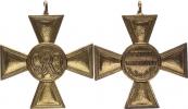 Vilém I. - "Militär-Verdienst-Kreuz 1864-1918" - zlatý