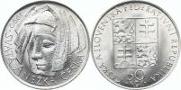 50 Kčs 1990 - sv. Anežka