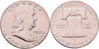 1/2 Dolar 1963 - Franklin