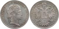 1/2 Tolar 1836 A - FERDINANDUS_R!