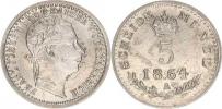 5 kr. 1864 A