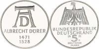 5 DM 1971 D - Dürer KM 129
