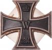 Železný kříž 1914 - I.třída - vypouklý typ se šroubem