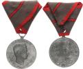 Medaile za zranění "Laeso Militi 1918" stuha za 1 zranění