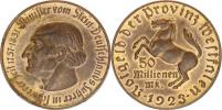 Westfahlen - 50 Millionen Mark 1923
