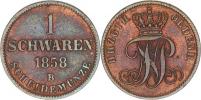 1 Schwaren 1858 B KM 190