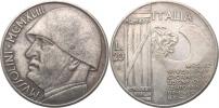 20 Lire 1928 rok VI - Mussolini        KM 69         "sběratelská