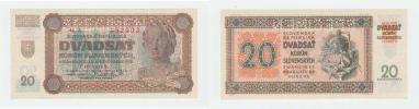 20 Koruna 1942