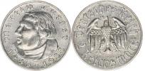 2 RM 1933 A - Luther       KM 79