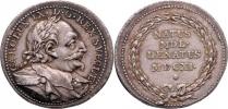 Karel IX. (1550 - 1611) - úmrtní medaile - poprsí