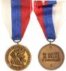 Řád "SNP" - pamětní medaile VM III/16; Nov. 27 var. tmavš í kov