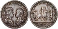 AR medaile na návštěvu uherských horních měst 1764 -