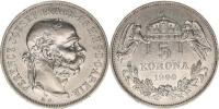 5 Koruna 1900 b.zn._rysky