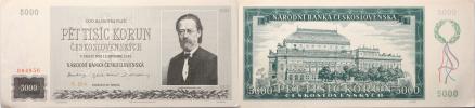 5000 Kčs 1945