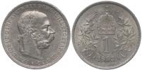 1 Koruna 1893 b.zn.