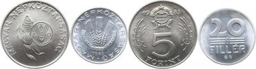 5 Forint 1983 BP - F.A.O.; +20 Fillér 1983 BP - F.A.O.
