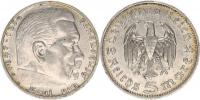 5 RM 1935 D - Hindenburg bez svastiky_dr. hr.