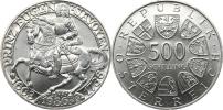 500 Schilling 1986 - Evžen Savojský          KM 2978