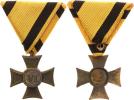 Vojenský služební kříž 3. tř. pro poddůstojníky za "VI" let