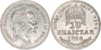 10 kr. 1868 KB - MAGYAR KIRALYI_vlas. rysky