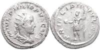 Řím - císařství, Philippus II. 247 - 249, AR Antoninianus