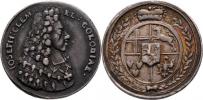 Medailka na korunovaci v Augsburgu b.l.(1690) -