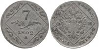 7 Krejcar 1802 A