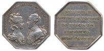 Nesign. - medaile pověření místodržících Josefem II. v r.1781