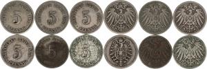 5 Pfennig 1876 G