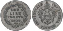 2 Lira 1801 - pro Benátky