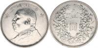 1 Dollar(yuan) rok 3(1914)          Y. 329 - vroubkovaná hrana