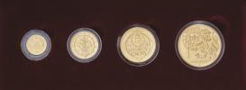 Sada zlatých mincí 1995 - české mince (10000