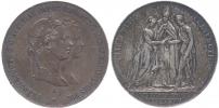 1/2 Tolar 1854 A - svatební